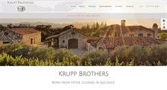 Desktop Screenshot of kruppbrothers.com